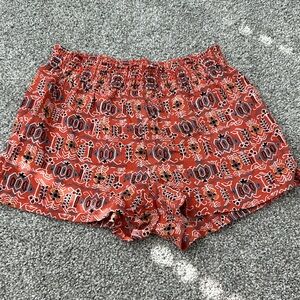 Madewell linen stretch shorts